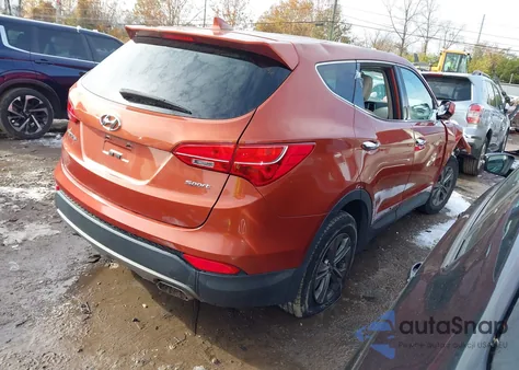 2016 Hyundai Santa Fe Sport 2.4L из США, поврежденный, VIN 5XYZT3LB7GG351182